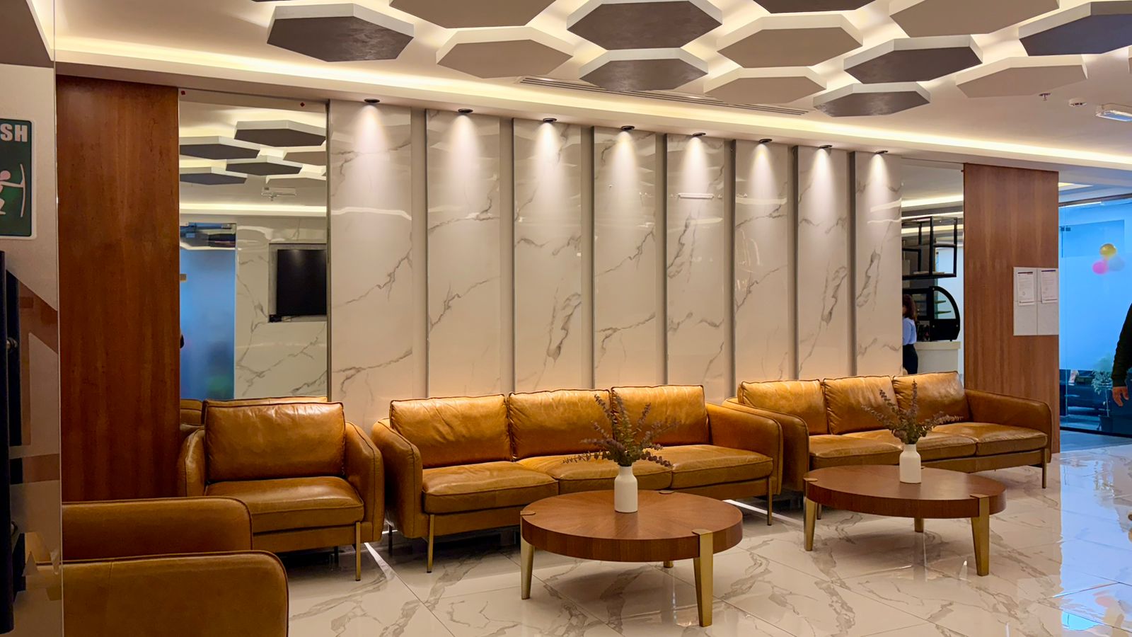 Premium office lobby of Wadi Alineikas Technical Services