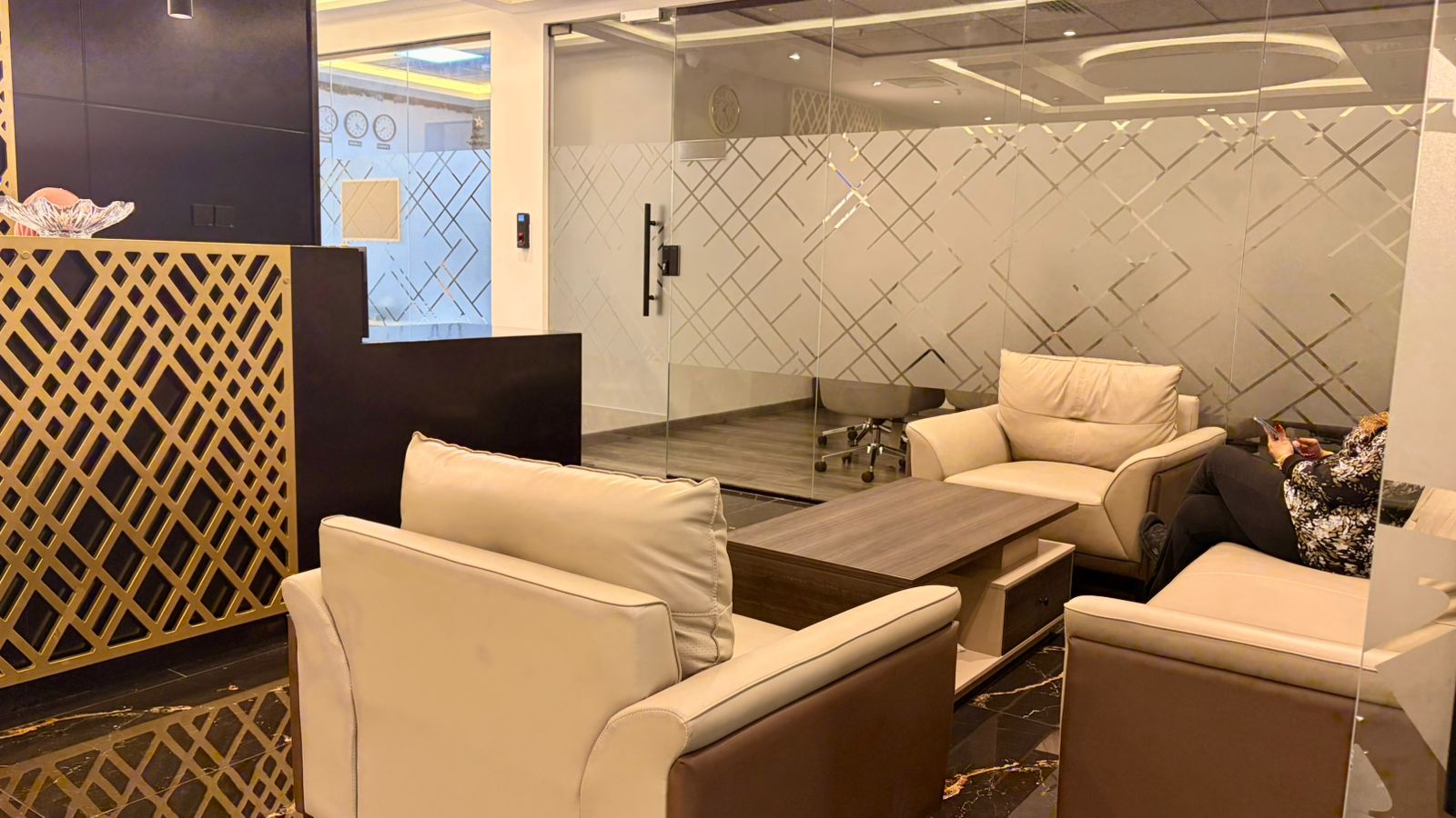 Wadi Alineikas Technical Services office lounge